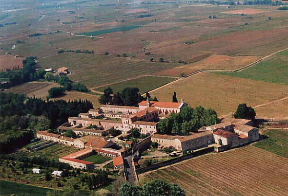 Vue arienne du domaine